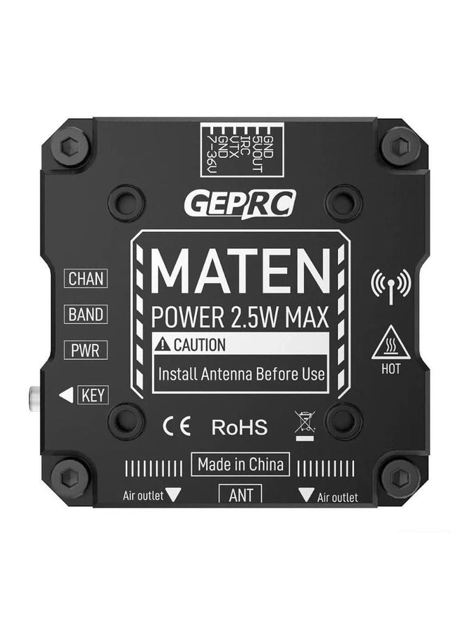 Відео передавач VTX Pro GEPRC MATEN - 2.5W - 5.8G - GP106118