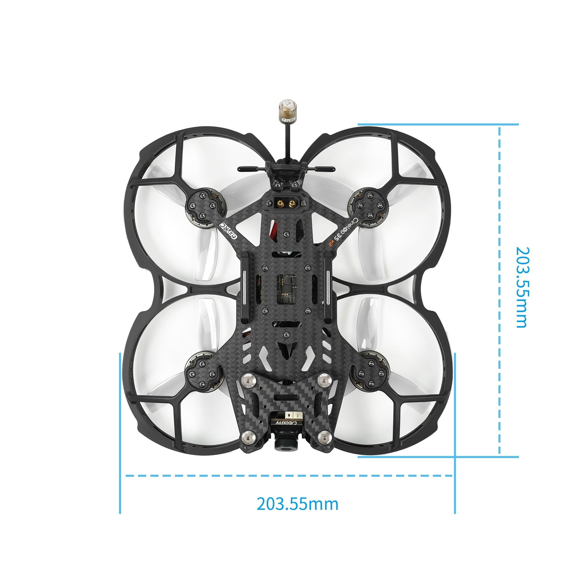 FPV дрон GEPRC CINELOG 35 v2 TBS Crossfire