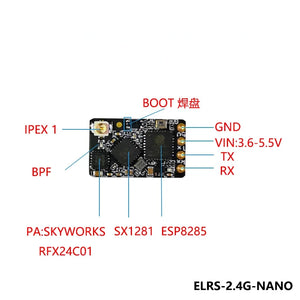 FPV RX приймач BAYCK 2.4G Nano