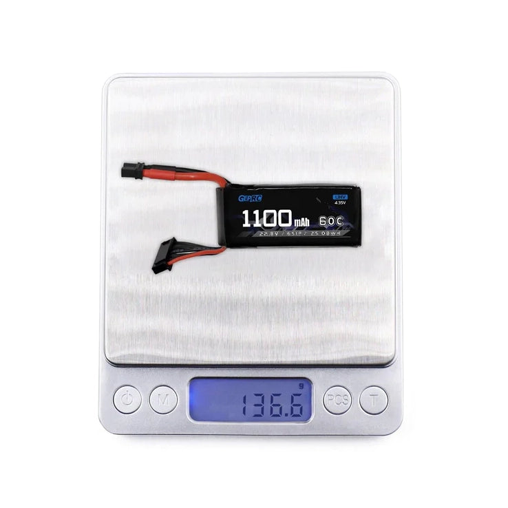 Акумулятор GEPRC 1100mAh 60C 110C 4.35V LiHV 4S6S XT30