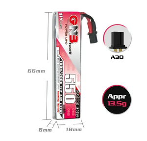 Акумулятор GNB 550mAh 1S 100C LiHV