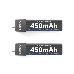 Акумулятори 2 шт BetaFPV BT3.0 450mAh 2S 30C