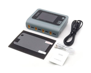 Зарядний пристрій ToolkitRC Q4AC 4x50W AC/DC Smart Charger XT60