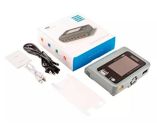 Зарядний пристрій ToolkitRC Q4AC 4x50W AC/DC Smart Charger XT60