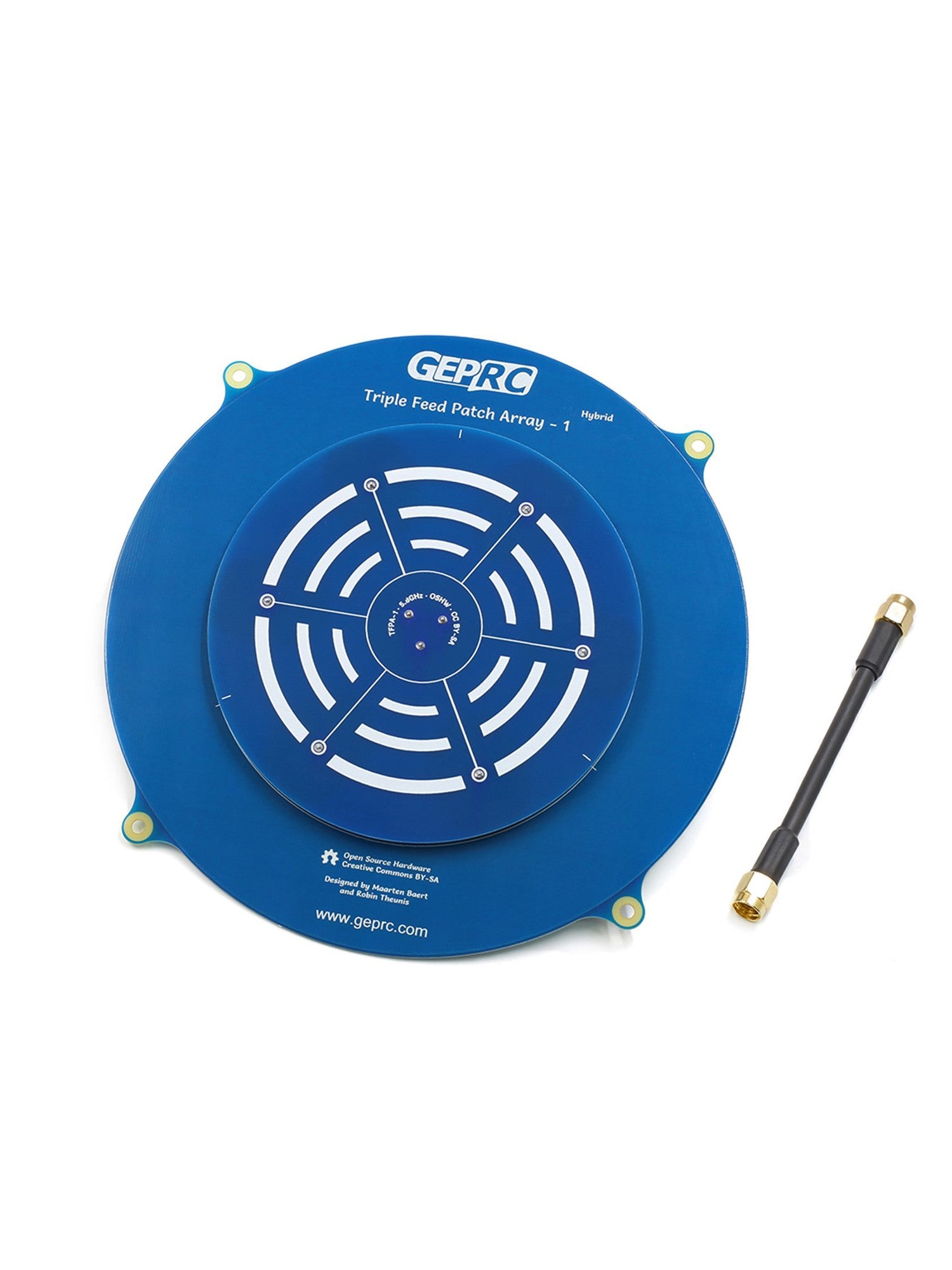 Патч антена GEPRC Triple Feed Patch Array 5.8G - SMA 14.4dbi