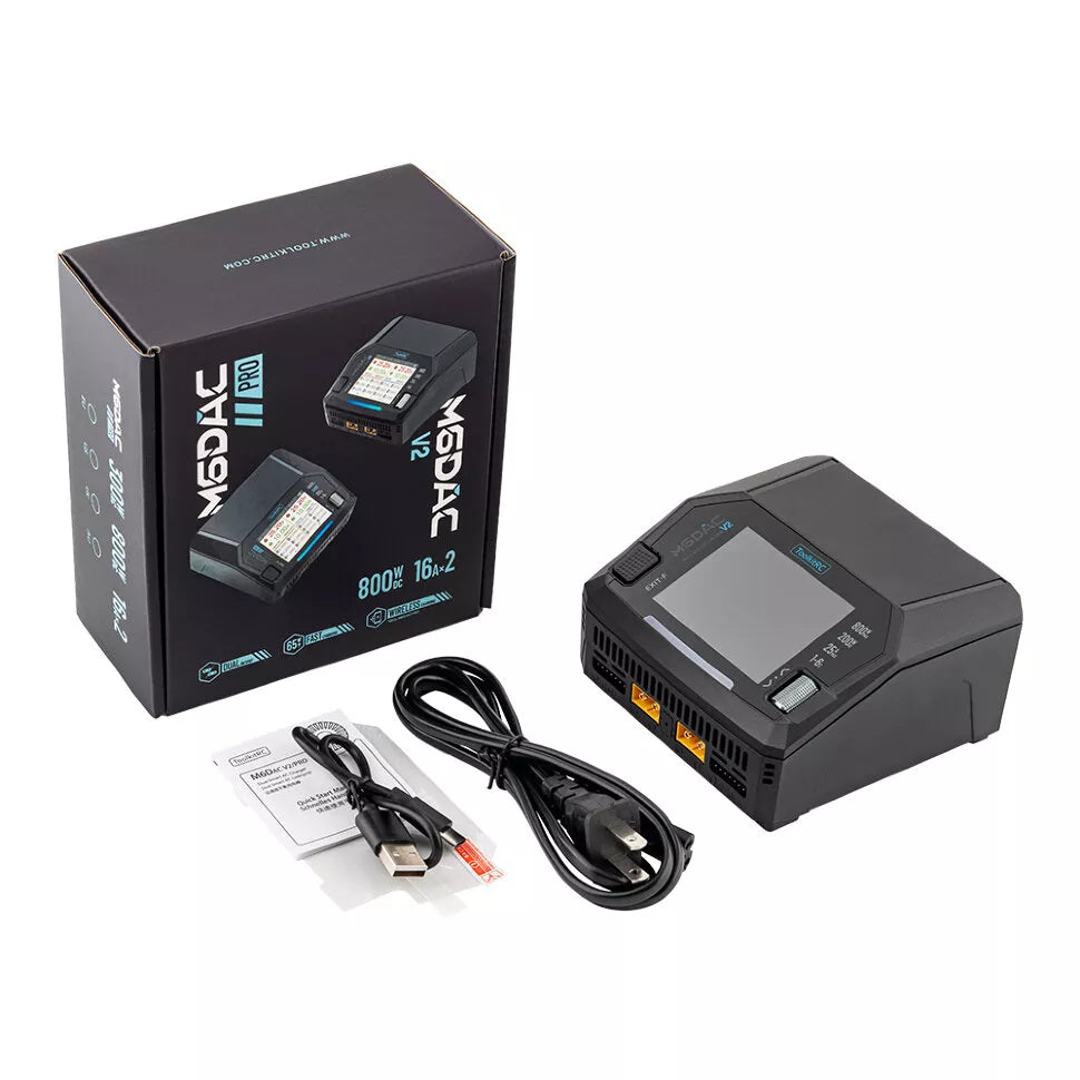 Зарядний пристрій ToolkitRC M6DAC v2 Pro - 800W