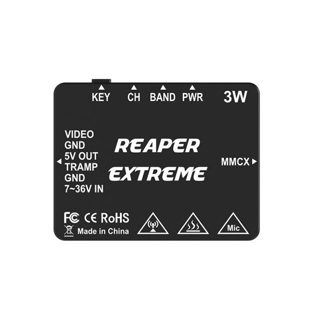 VTX Відео передавач Foxeer 4.9-6G Reaper Extreme 3W 80CH