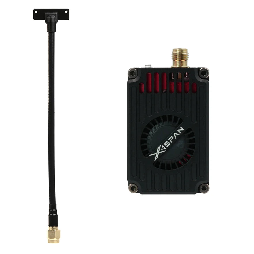 VTX Відео передавач RushFPV 6.1G - 7.2G XSPAN 3W + антена всеспрямована