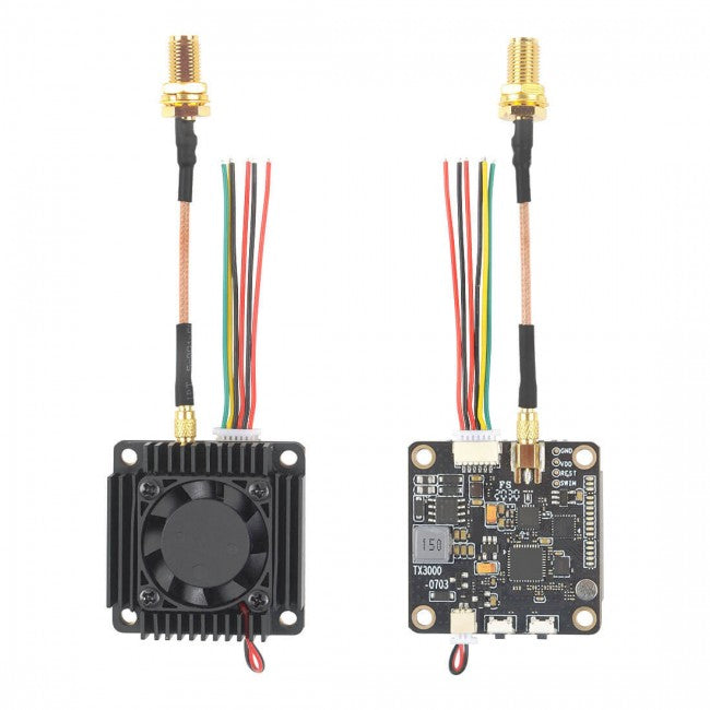 VTX Відео передавач AKK Ultra Long Range 3W 4.9G-6G 96CH TX3000AC-V2