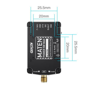 VTX Відео передавач GEPRC MATEN 1.2G 5W VTX PRO