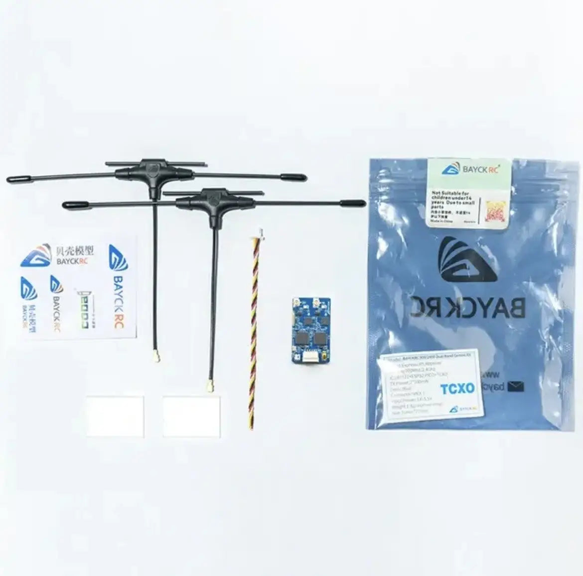 FPV RX приймач BAYCK 915MHz / 2.4G Dual Band Gemini ELRS