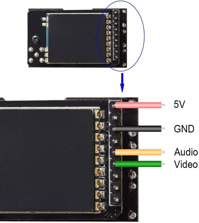 VRX Відео приймач AKK Diversity 4.9G to 5.8G 80CH