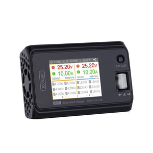 Зарядний пристрій ToolkitRC M6D 500W 15A 1-6S для акумуляторів LiPo