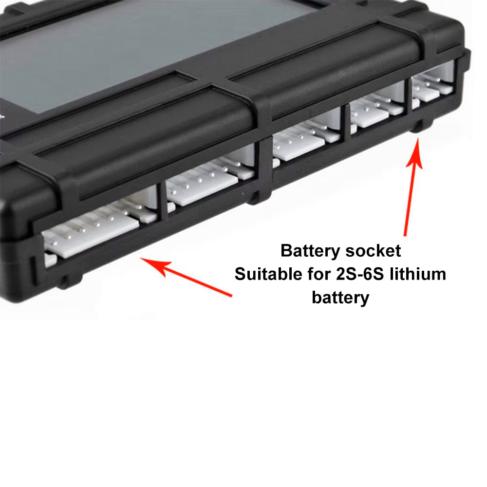 Тестер з функцією балансування акумуляторів 2-6S 6Cells Battery Discharger Balancer CellMeter