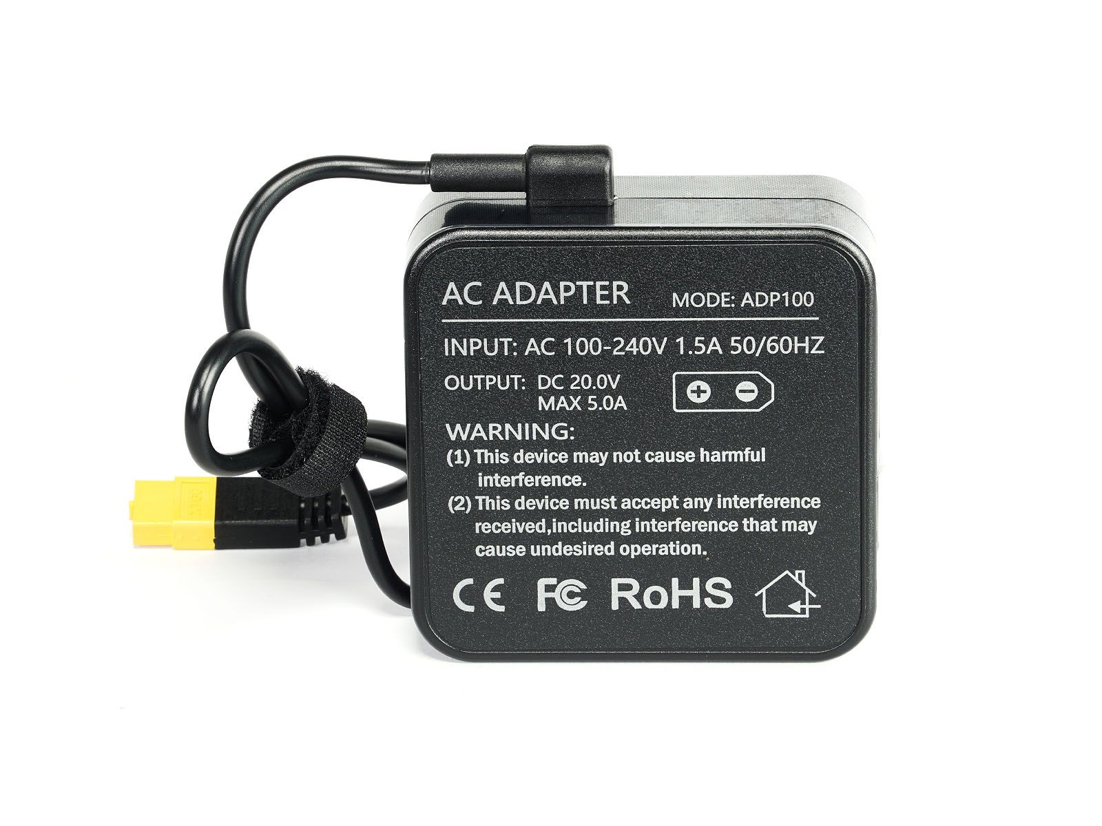 Блок живлення з роз'ємом ХТ60 ToolkitRC ADP100 100W 20v 5A
