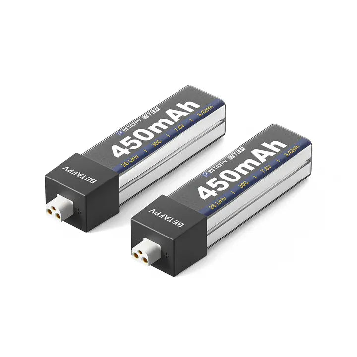 Акумулятори 2 шт BetaFPV BT3.0 450mAh 2S 30C