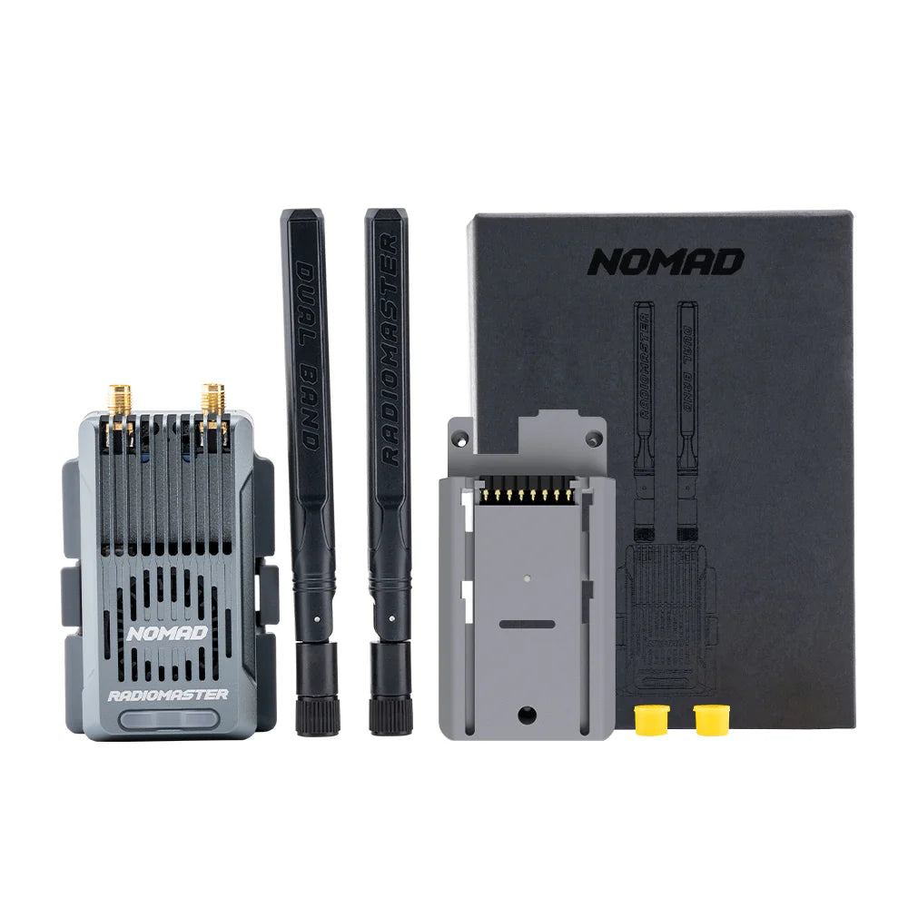 FPV TX передавач RadioMaster Nomad Dual 1W Gemini Xrossband ELRS 2.4G / 915mHz