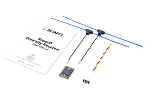 FPV RX приймач BetaFPV Super Dual ELRS 915MHz