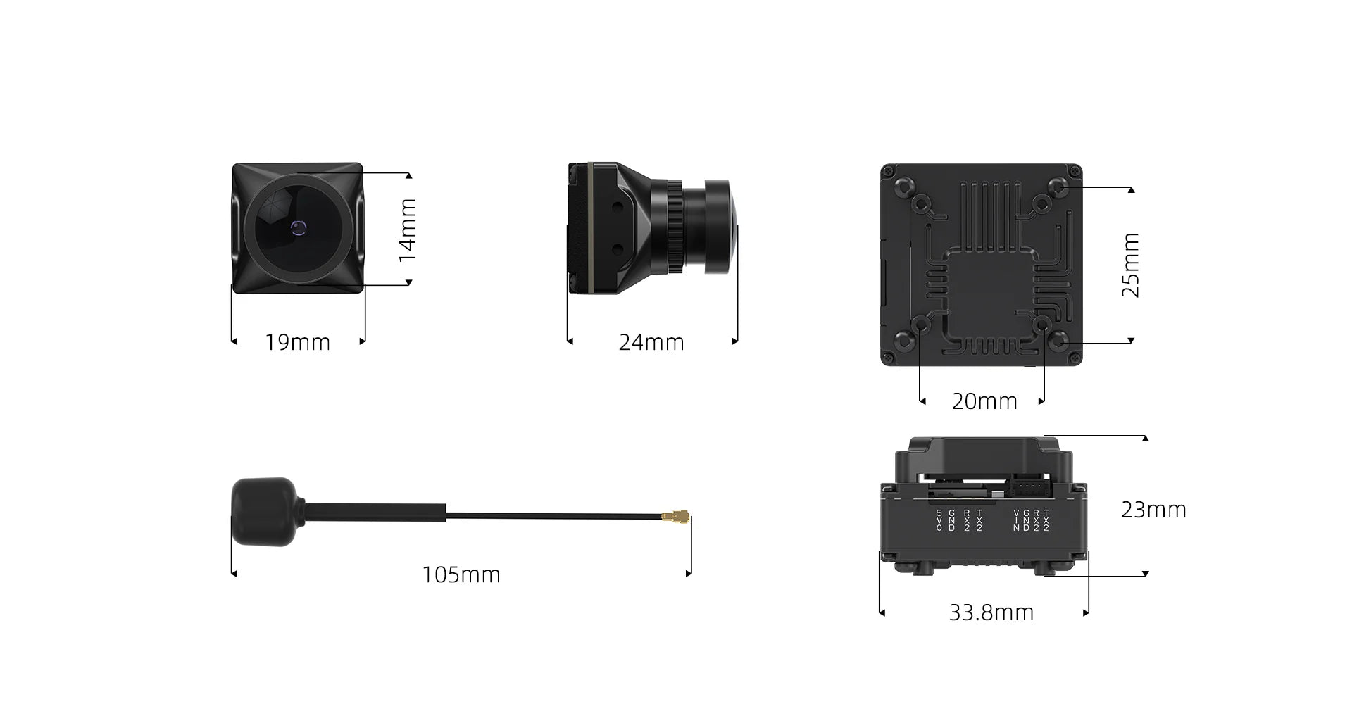 Цифрова FPV відео система Caddx Walksnail Avatar GT Kit