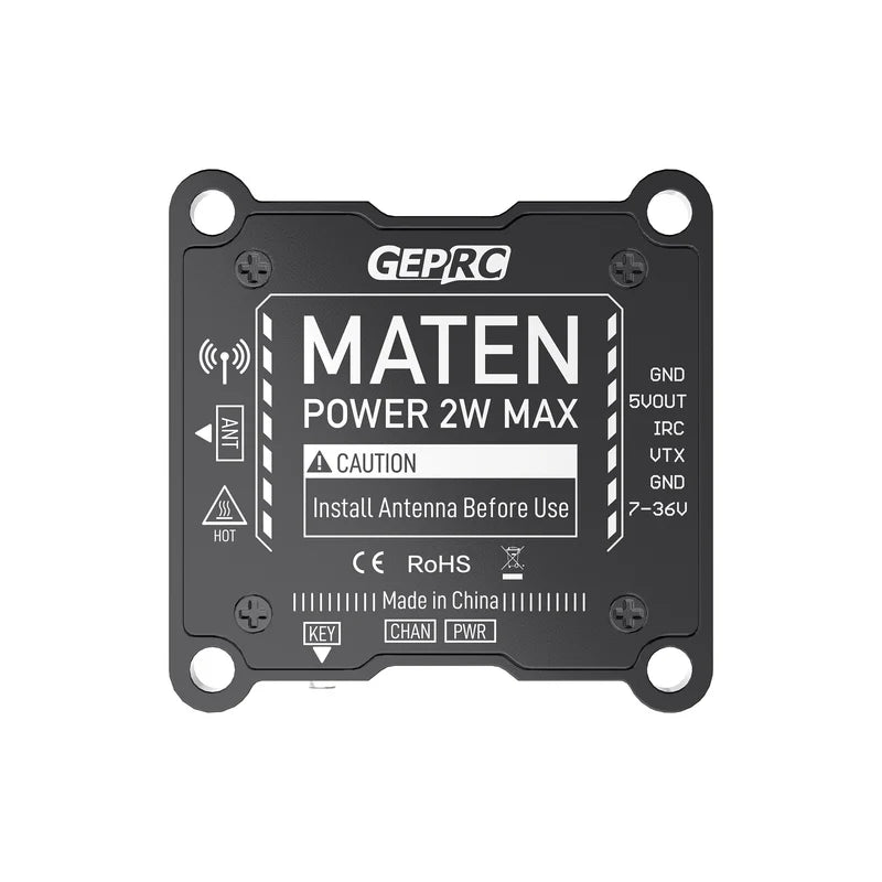 VTX MATEN GEPRC на 2W, 1.2G, GP106232
