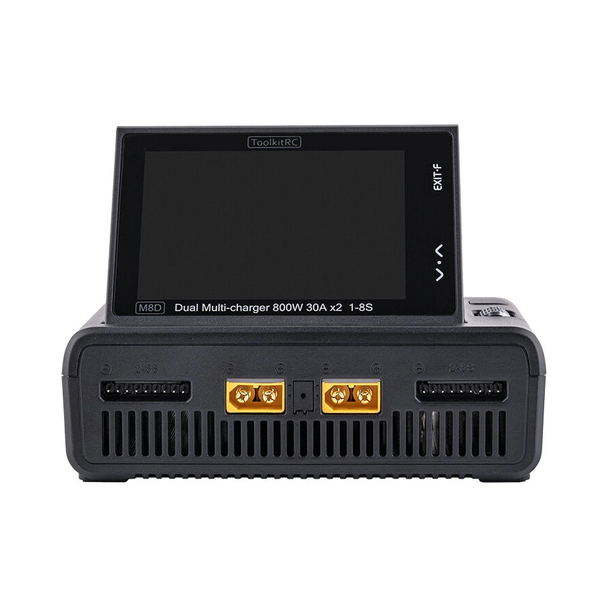Зарядний пристрій ToolkitRC M8D 1-8S 1600W (2 x 800W 30A)