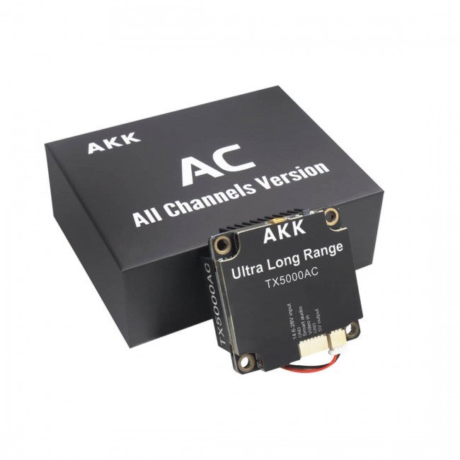 VTX Відео передавач AKK Ultra Long Range 5W 4.9-6G 96CH TX5000AC