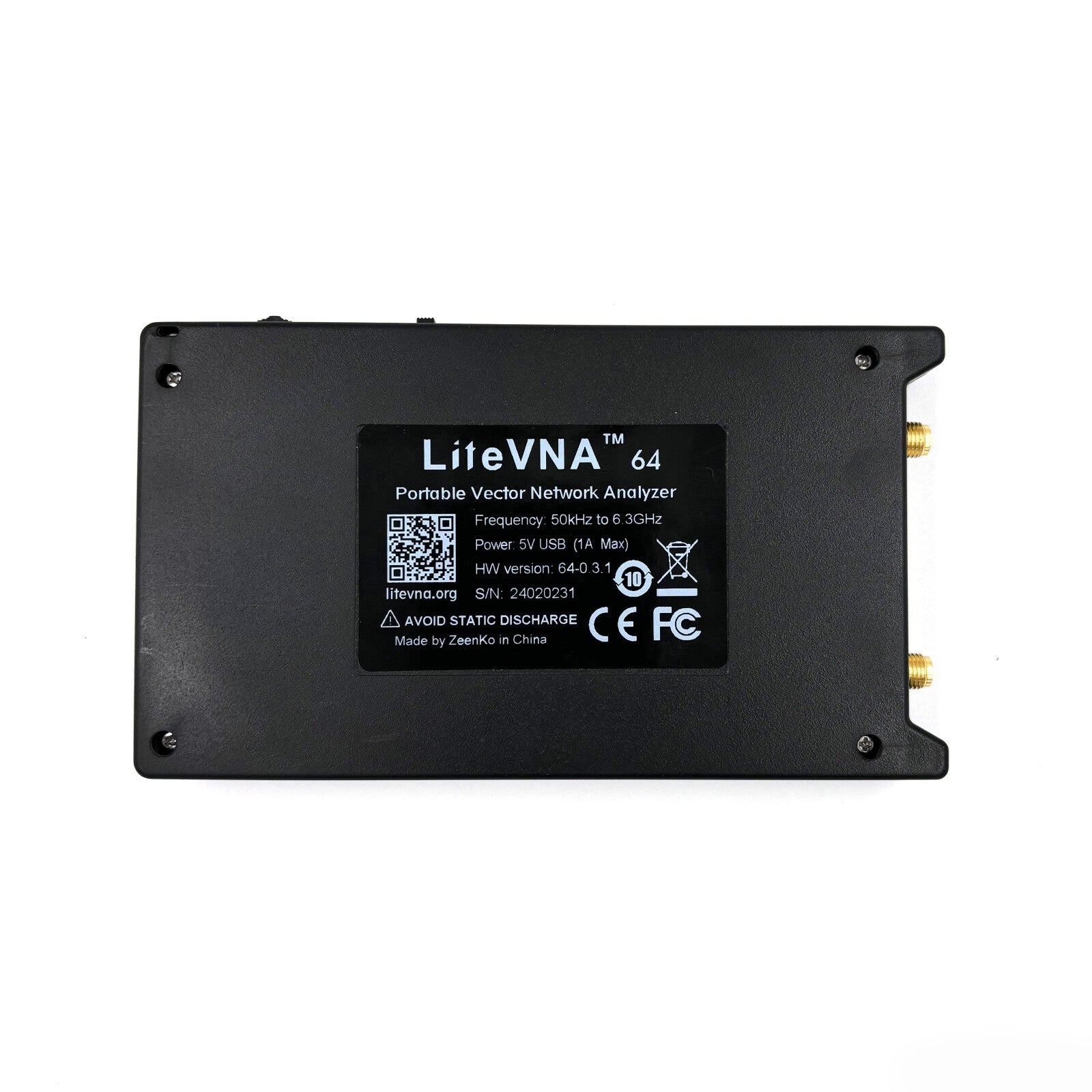 Векторний аналізатор спектру LiteVNA 64