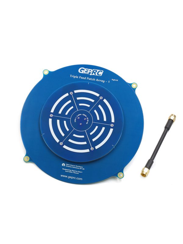 Патч антена GEPRC Triple Feed Patch Array 5.8G - SMA 14.4dbi