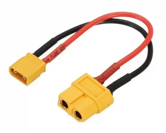 Перехідник адаптер XT60 female на XT30 male кабель