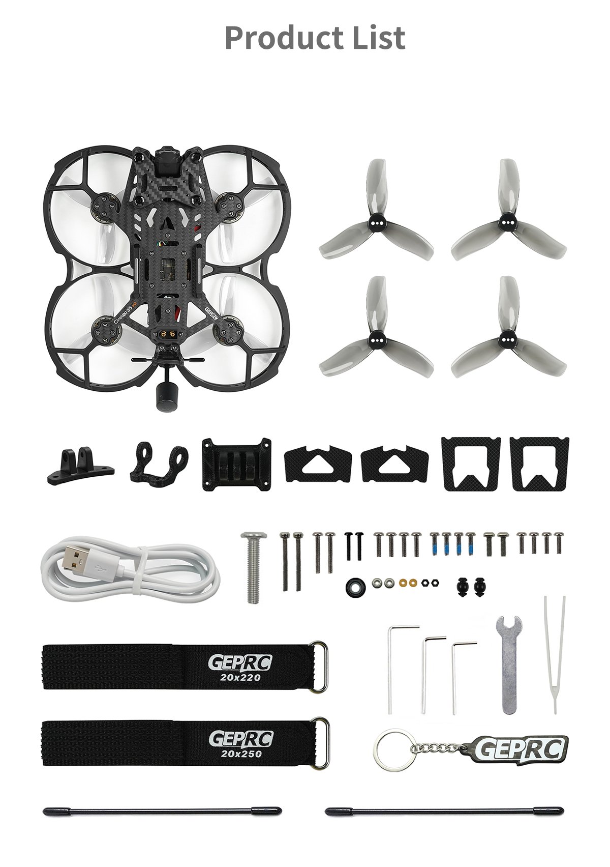FPV дрон GEPRC CINELOG 35 v2 TBS Crossfire 18