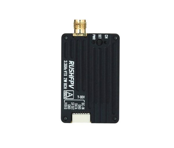 VTX Відео передавач Rush FPV 3.3G 2W + антена всеспрямована