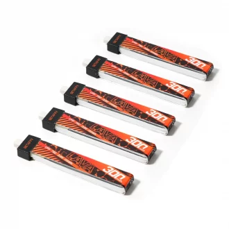 Акумулятори 5 шт BetaFPV Lava 1S 300mAh 75C – батареї для Cetus та Meteor
