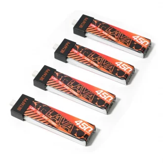 Акумулятори 4 шт BetaFPV Lava 1S 450mAh 75C – батареї для Cetus та Meteor