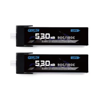 Акумулятори 2 шт GEPRC GEP-1S 530mAh 90C/180C