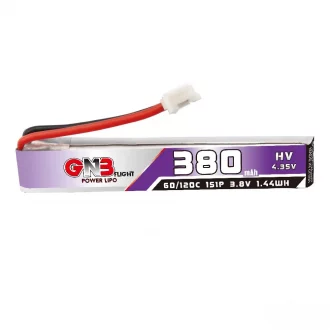 Акумулятор GNB 380mAh 3.8V 1S 60C LiPo HV PH2.0