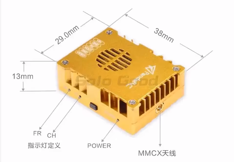 VTX Відео передавач PandaRC Bat PRO 2.8W 5.8G S16df830983364abda5be793a5a4be190d