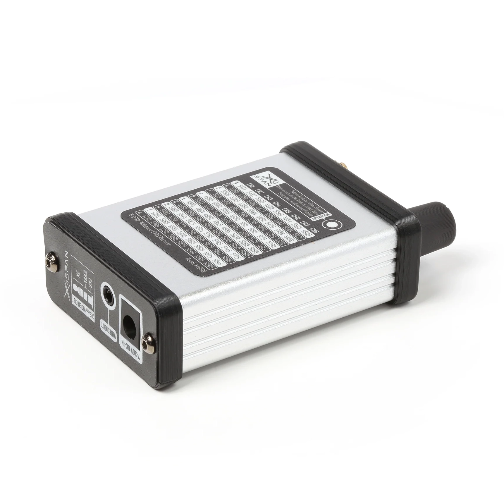 VRX Відео приймач RushFPV 4.8G - 6.1G XSPAN + антена 7 VRX Відео приймач RushFPV 4.8G - 6.1G XSPAN + антена - Зображення 7