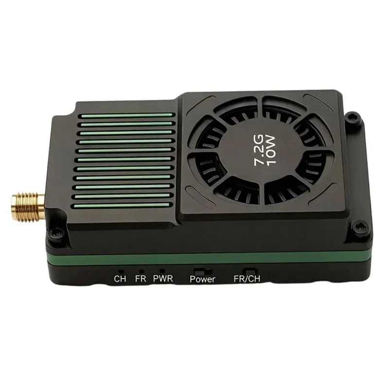 VTX Відео передавач Kimpok 6.1–7.2GHz 10W 64CH + антена 4 VTX Відео передавач Kimpok 6.1–7.2GHz 10W 64CH + антена - Зображення 4